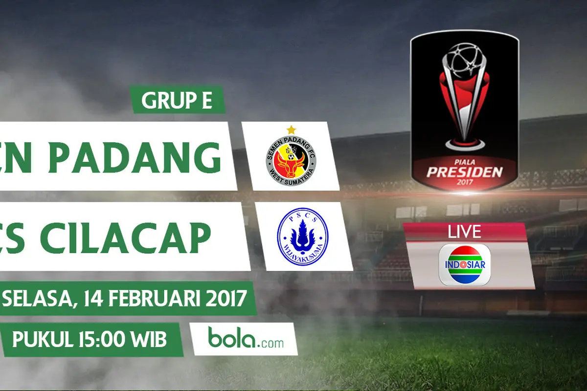 Piala Presiden 2017_Semen Padang Vs PSCS Cilacap (Bola.com/Adreanus Titus)