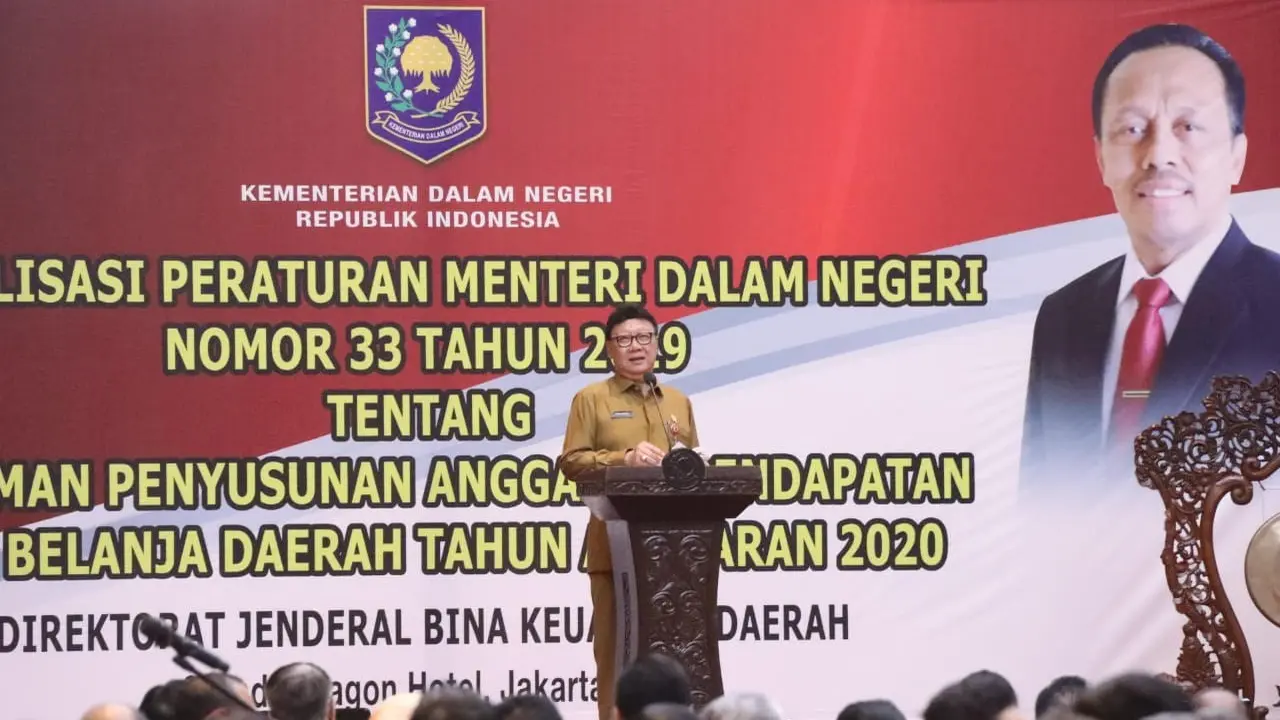 Mendagri Minta Pemda Belanjakan Uang Negara Secara Efektif dan Efisien