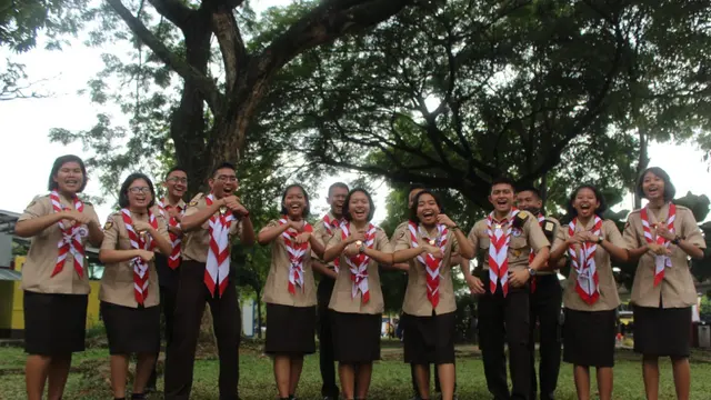 Jawab Harapan Jokowi, Ini yang Dilakukan Pramuka