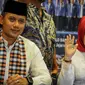 Agus Harimurti Yudhoyono dan Sylviana Murni. (Liputan6.com/Faizal Fanani)