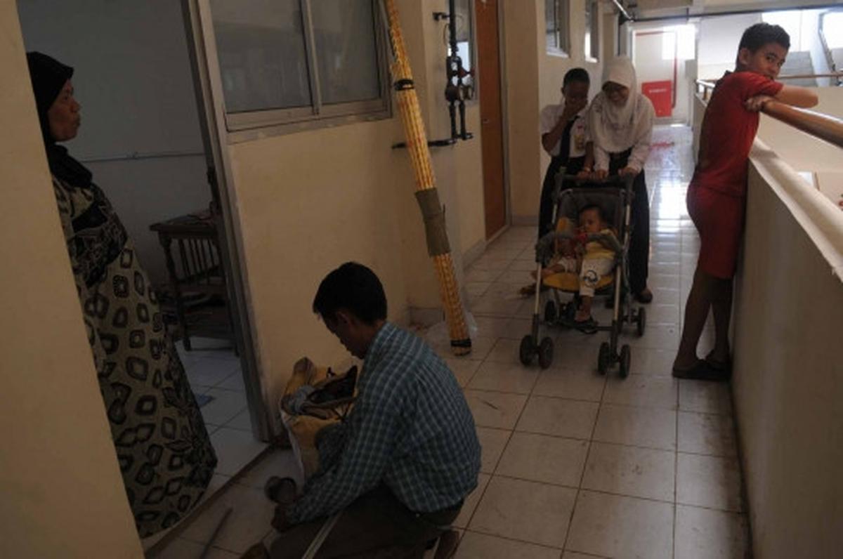 Warga Bidaracina mulai tempati Rusunawa Cipinang Besar Selatan