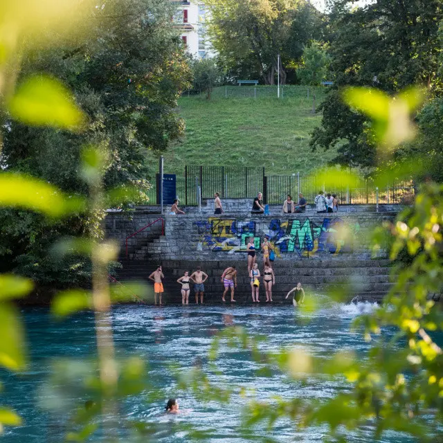 Sungai Aare, Swiss