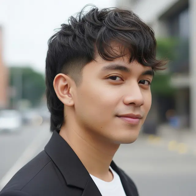 Potongan Rambut Pria 2026 yang Tetap Rapi meski Rambut Mengembang dan Susah Diatur (Image by Gemini AI)