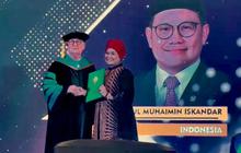 Cak Imin Dapat Penghargaan Doktor HC dari Universitas Asal Amerika Serikat, Ini Alasannya
