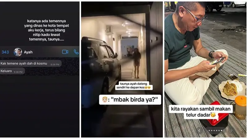 Tempuh Jarak 148 km, Momen Ayah Beri Kejutan Ultah Putrinya Ini Bikin  Tersentuh - Hot Liputan6.com
