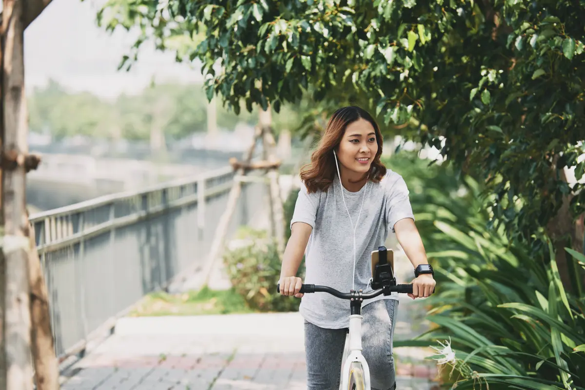 Olahraga bersepeda dapat membuat wajah tampak awet muda