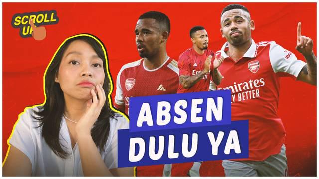 Berita video, scroll up kali ini akan membahas Gabriel Jesus yang mengalami cedera lutut dan harus absen dalam beberapa minggu ke depan.