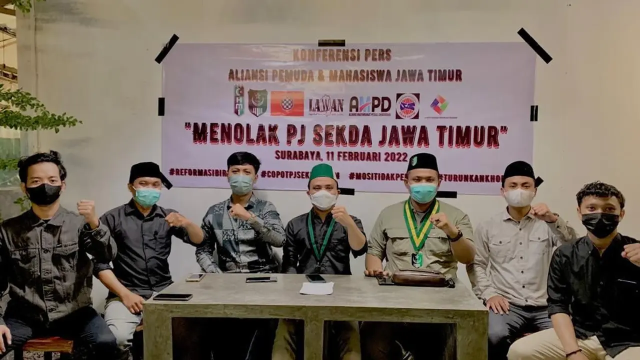 Aliansi Pemuda dan Mahasiswa Jatim Tolak Wahid Wahyudi Sebagai Sekda, Apa Alasannya?