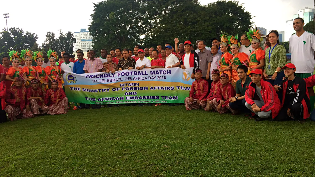 Sepak Bola Menjadi Puncak Perayaan 'Africa Day' di Jakarta