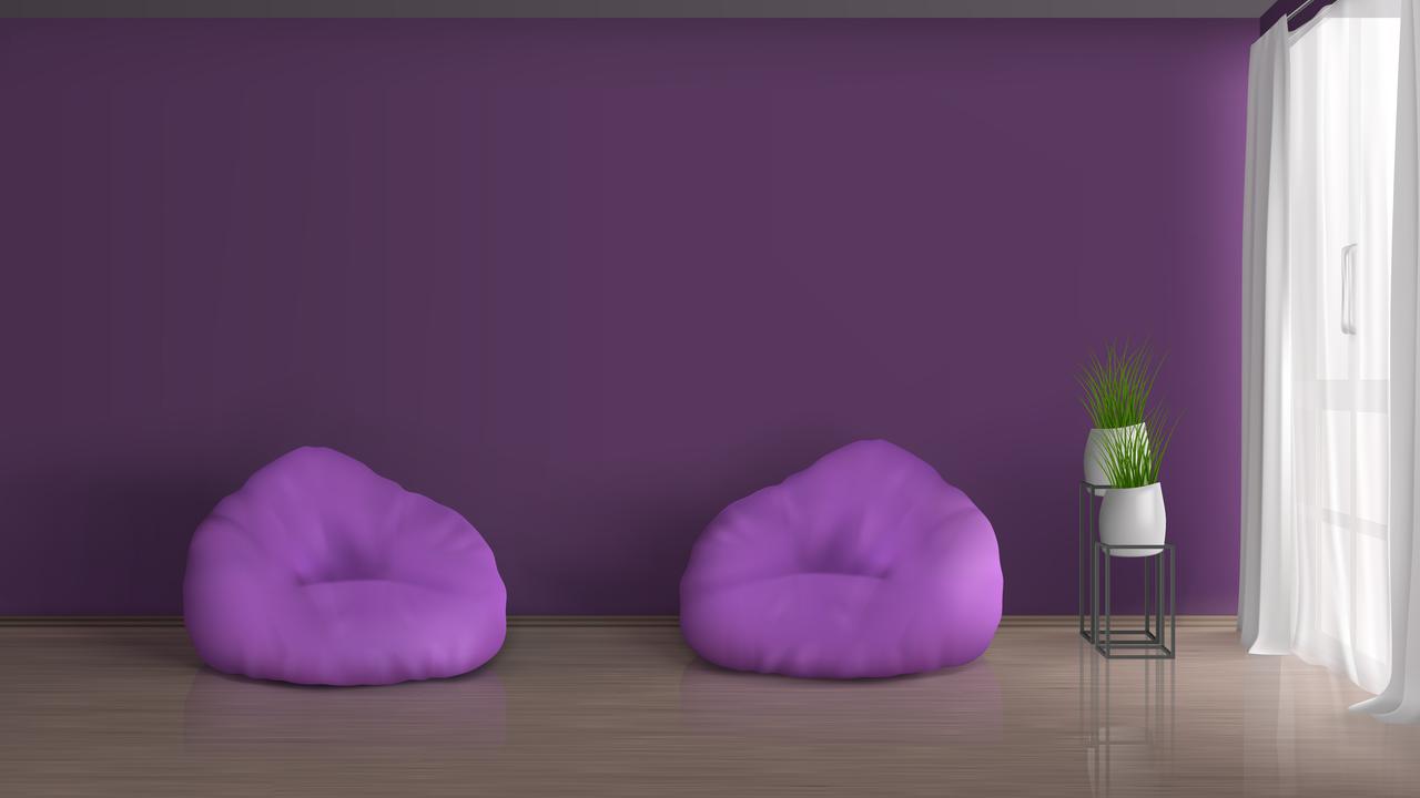 Cat Rumah Warna Deep Puple