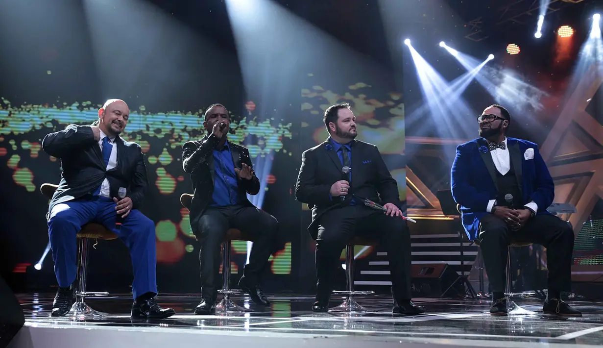 Grup vokal asal Amerika Serikat itu mengajak bernostalgia penggemarnya dalam acara Golden Memories Internasional. Sebanyak 12 lagu dibawakan pada acara yang menjadi salah satu rangkaian HUT Indosiar ke-22 tersebut. (Deki Prayoga/Bintang.com)