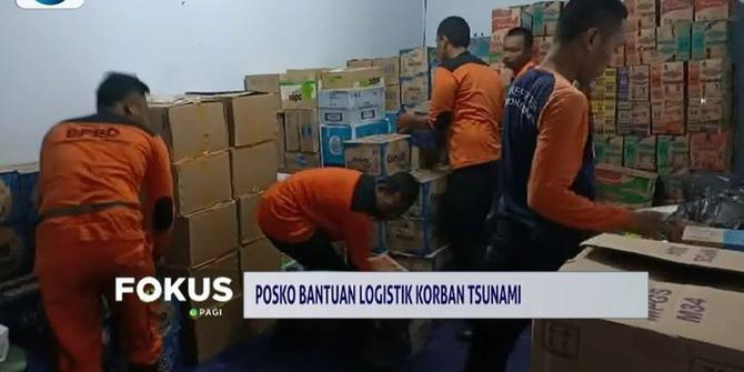 Bantuan Makanan hingga Pakaian Siap Disalurkan untuk Korban Tsunami Anyer