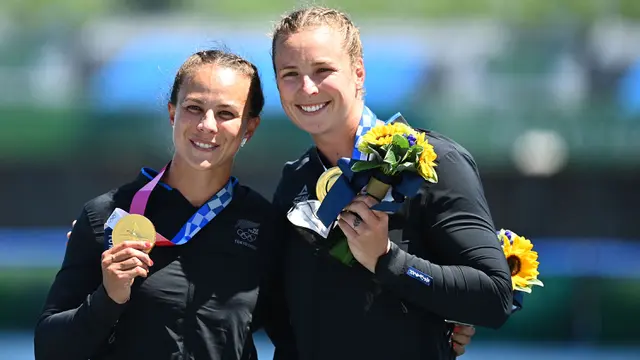 Foto: Luar Biasa, Atlet Kayak Selandia Baru Berhasil Sabet Dua Medali Emas Olimpiade Tokyo 2020 dalam Kurun Waktu Kurang dari Dua Jam