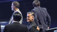 Pelatih Timnas Indonesia John Herdman hadir dalam drawing Piala AFF 2026. (Bola.com/Nur Iman Ali)