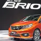 All New Honda Brio untuk pertama kalinya diperkenalkan di dunia pada perhelatan GIIAS 2018. (Arief/Liputan6.com)