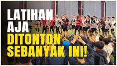 Berita video ratusan The Jakmania hadir langsung berikan dukungan dan motivasi di sesi latihan Persija Jakarta di Sawangan, Depok, Jumat (14/2/2025), jelang Macan Kemayoran melawan Persib Bandung.