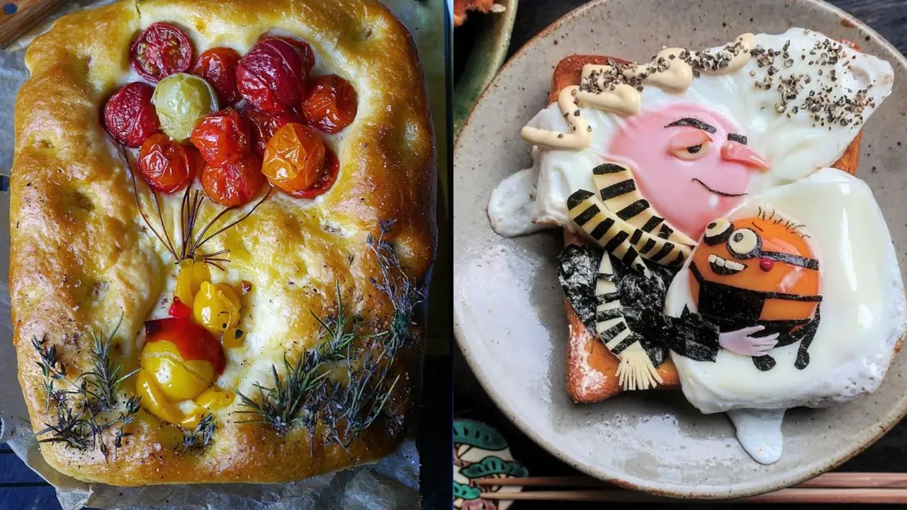Food Plating Bertema Kartun Keren