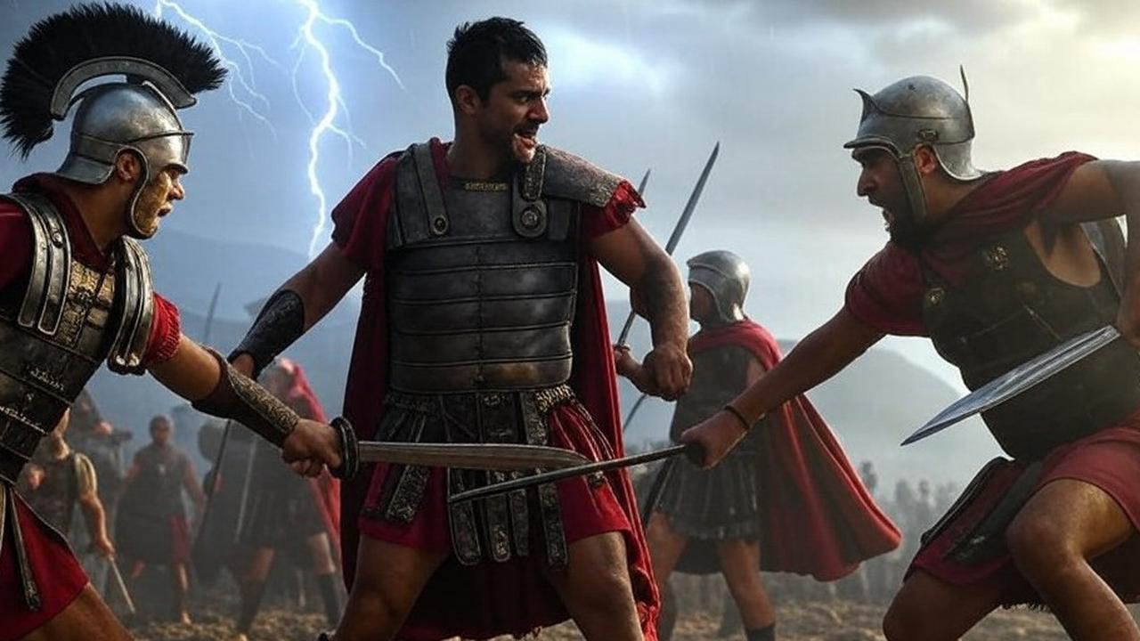 Epik Dramatis, AI Gambarkan Pertempuran Pasukan Romawi vs Yunani Seperti Nyata