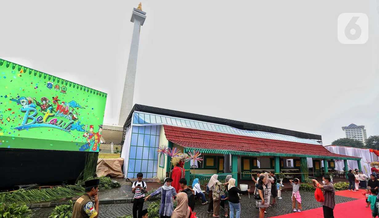 Lebaran Betawi 2025 tidak hanya menjadi perayaan bagi masyarakat, tetapi juga penghormatan terhadap tradisi. (Liputan6.com/Angga Yuniar)