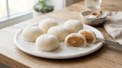 Resep Mochi Jepang Isi Selai Kacang dengan Kulit Kenyal Tahan Lama, Cocok untuk Camilan Keluarga