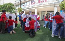 Kreativitas Anak Semarakkan Kegiatan Mewarnai Kemasan Susu