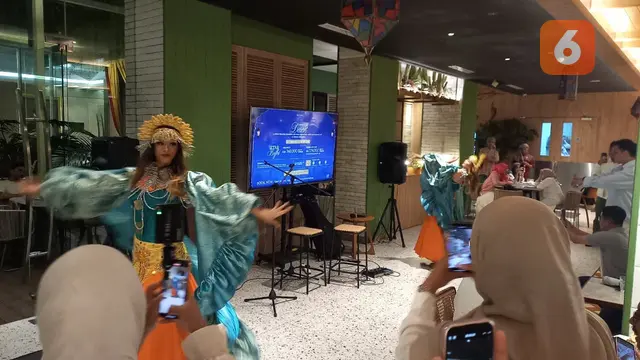 HIburan Bernuansa Timur Tengah Meriahkan Iftar Buffet