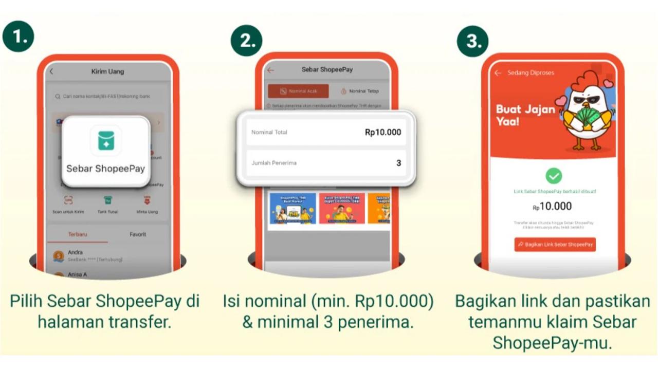 Kirim THR ke Keluarga Lebih Mudah, Manfaatkan Program Sebar ShopeePay