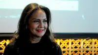 Christine Hakim saat menghadiri gala premier Film Guru Bangsa TJOKROAMINOTO di kawasan Kuningan, Jakarta Selatan (31/3/2015). Christine Hakim berperan sebagai seorang pembantu dalam film tersebut.(Liputan6.com/FAisal R Syam)