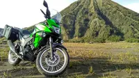 Kawasaki Versys-X 250 menjadi pionir segmen adventure-touring 250 cc di Indonesia (Rio/Liputan6.com)