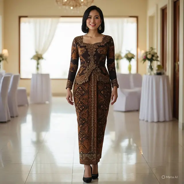 Model Baju Batik Lengan Panjang untuk Tampil Slim