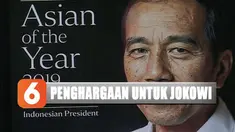 Dalam instagramnya, Jokowi menuliskan penghargaan tersebut bukan untuk dirinya melainkan untuk Indonesia.