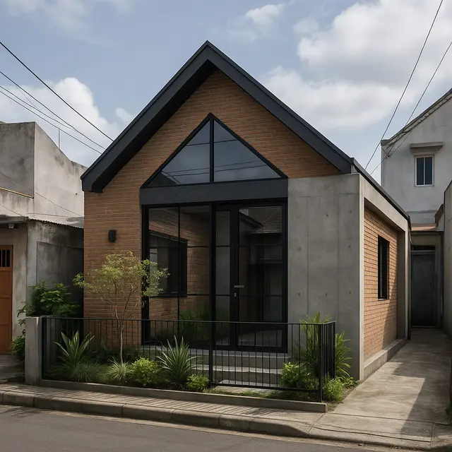 Desain Rumah Minimalis di Perkotaan Padat Penduduk
