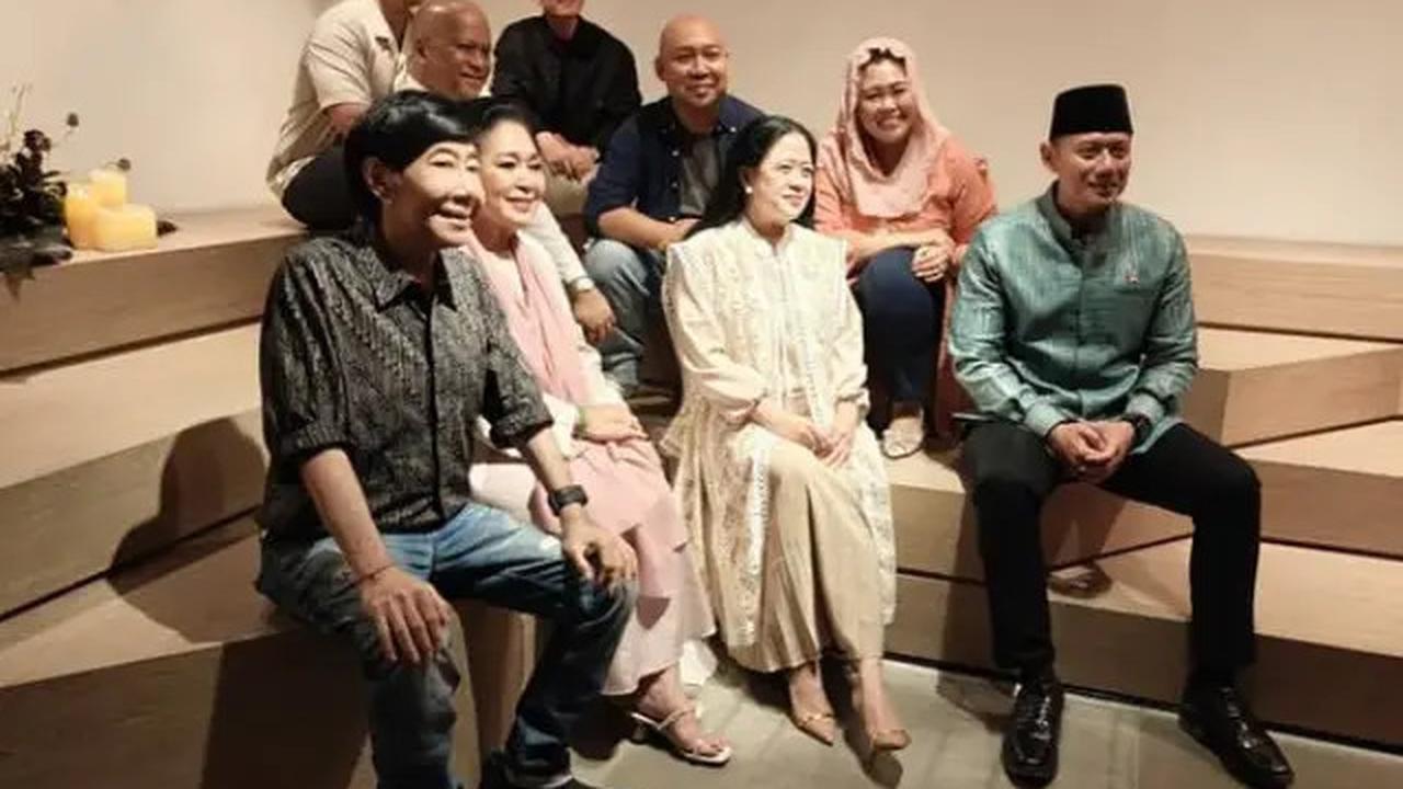 6 Gaya Keluarga Cendana, Keluarga Cikeas, Keluarga Solo Hadir di Ulang Tahun Anak Prabowo, Terlihat Tata Cahayani-Selvi Ananda