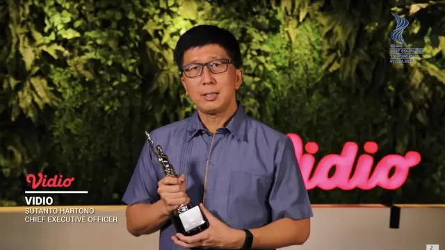 Sutanto Hartono, Chief Executive Officer Vidio