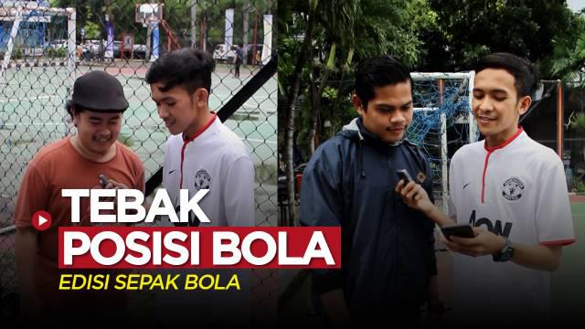 Berita video TikTok Bola.com kali ini tentang tantangan kepada masyarakat untuk menebak posisi bola dari pesepak bola dunia.