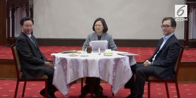 VIDEO: Presiden Tsai Ing-Wen Minta Dunia Bantu Taiwan