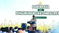 Prabowo Bangga Swasembada Pangan Tercapai dalam Setahun: Kita Berdiri di Atas Kaki Sendiri