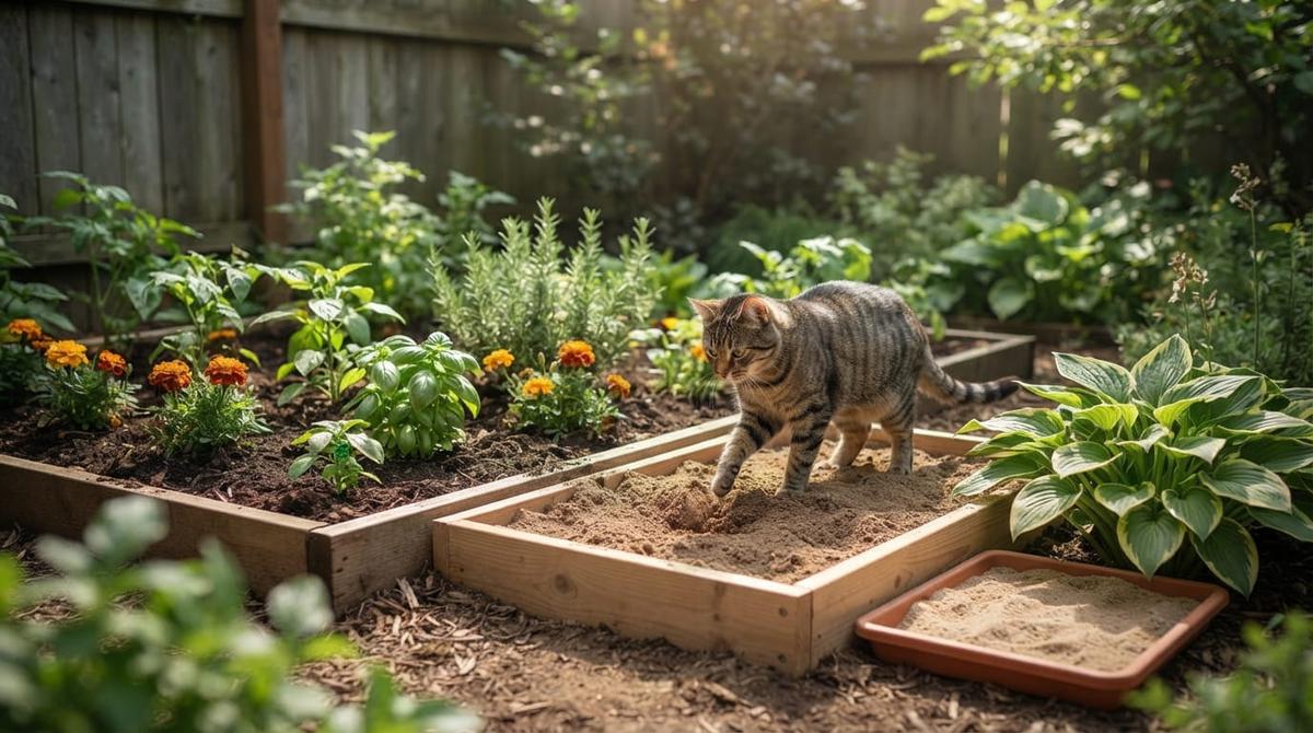 Cara Mencegah Kucing Menggali Tanaman di Halaman