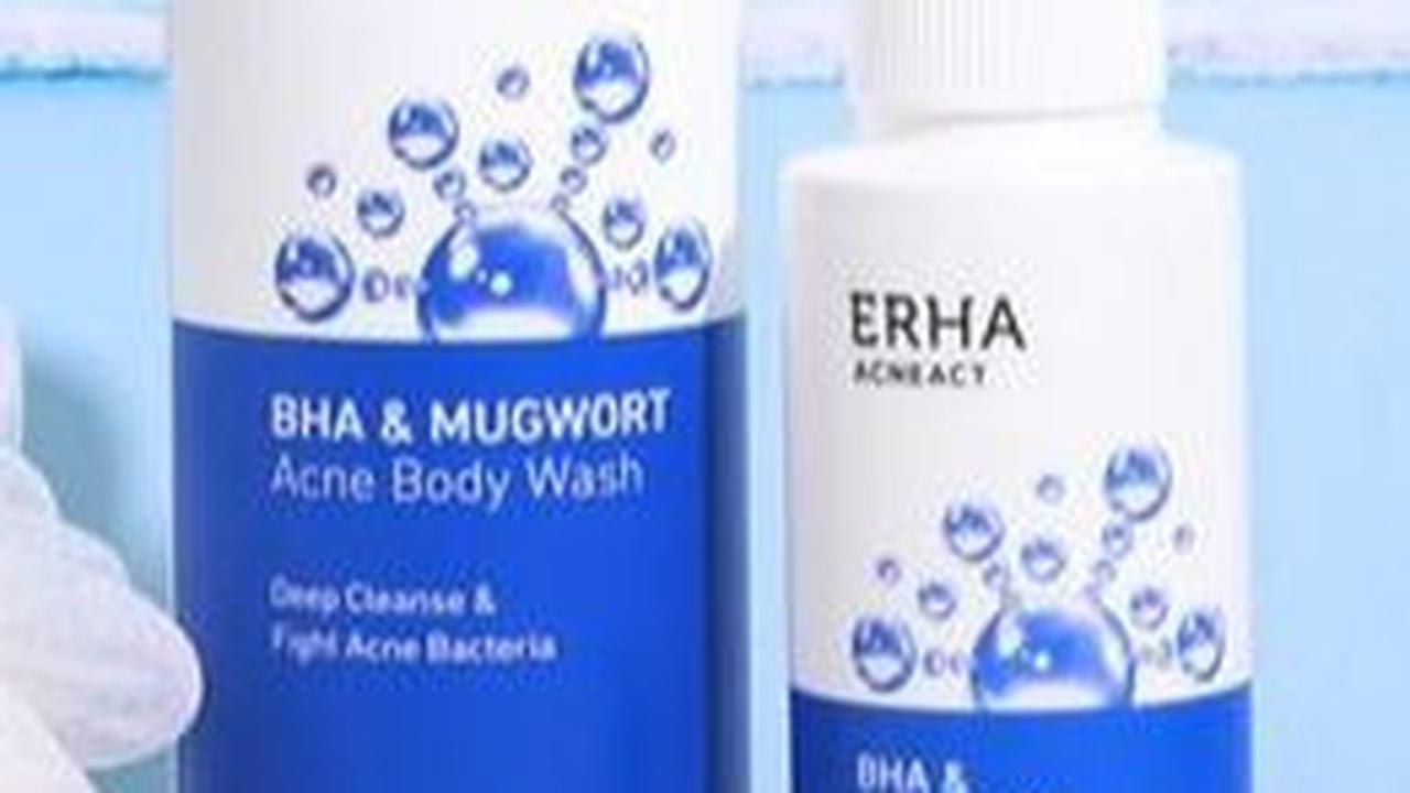 7. Erha Acneact Acne Body Wash<br>