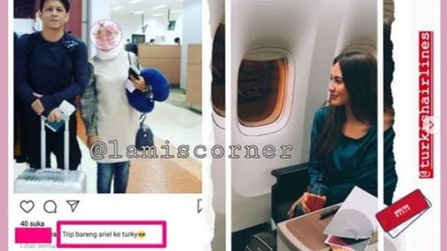 Pevita Pearce - Ariel NOAh (Foto: Instagram/@lamiscorner)