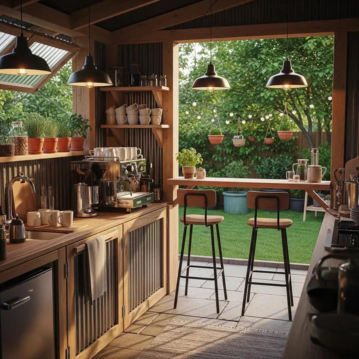 8 Inspirasi Dapur Kecil Ala Cafe Mini di Rumah Kontrakan Budget 20 Juta