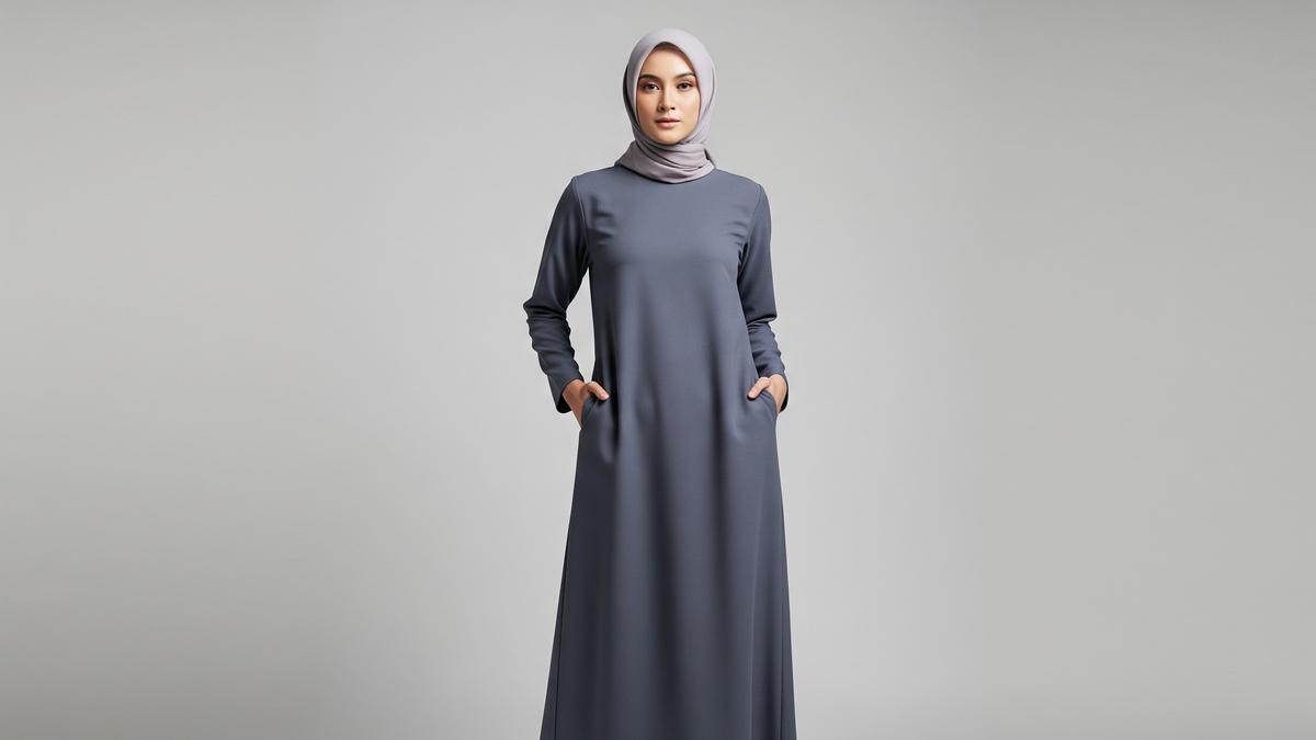 8 Model Gamis Formal untuk ke Kantor Anti Gerah, Tetap Santun dan Nyaman Sepanjang Hari