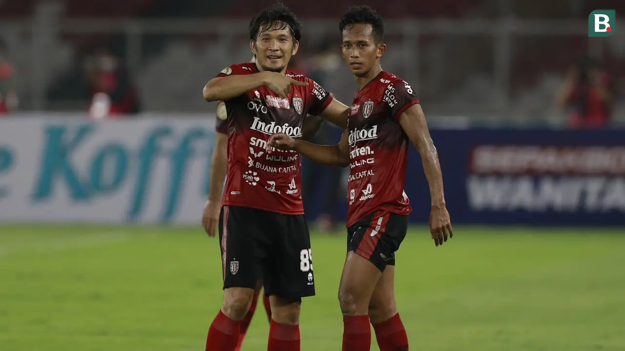 BRI Liga 1 2021: Bali United vs Persik Kediri