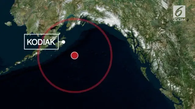 VIDEO: Diguncang Gempa 8,2 SR, Peringatan Tsunami Berlaku di Alaska