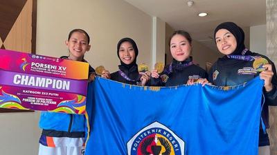 Poliban Raih 20 Medali dan Pertahankan Posisi 10 Besar di Porseni Politeknik se-Indonesia 2026
