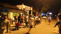 Warga Gorontalo menunggu sahur sambil lomba lari (Arfandi Ibrahim/Liputan6.com)