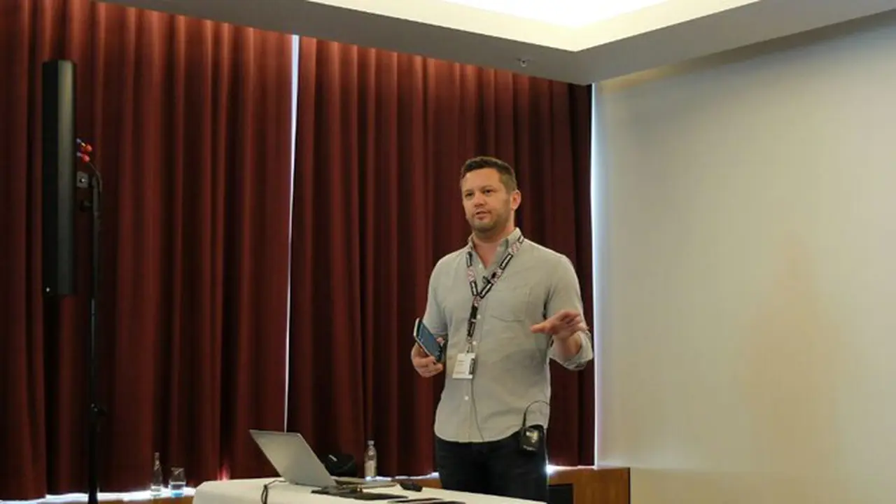 Thomas Milner, Product Marketing Manager, Mobile Business Group. (Liputan6.com/Mohamad Wahyu Hidayat)