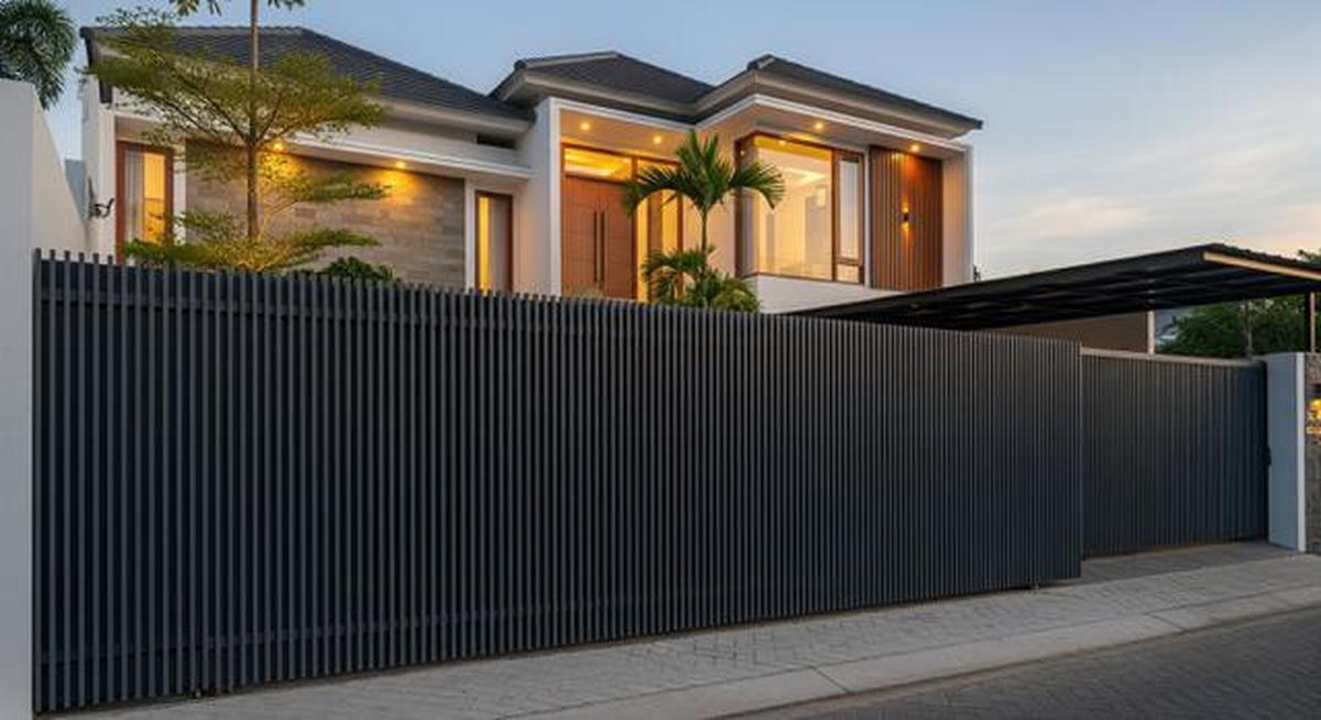 8 Model Pagar Minimalis Anti-Ular yang Tetap Estetik, Lindungi Rumah dengan Gaya Modern