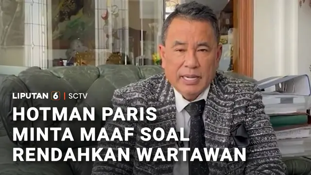 Hotman Minta Maaf Soal Rendahkan Wartawan