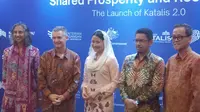 Asisten Menteri Luar Negeri dan Perdagangan Australia, the Hon. Matt Thistlethwaite MP, bersama Wakil Menteri Perdagangan RI Dyah Roro Esti Widya Putri resmi meluncurkan Katalis 2.0, sebuah program baru di bawah Perjanjian Kemitraan Ekononmi Komprehensif Indonesia-Australia (|A-CEPA) memperkuat perdagangan dan investasi dua arah serta membantu membuka potensi ekonomi kedua negara.
